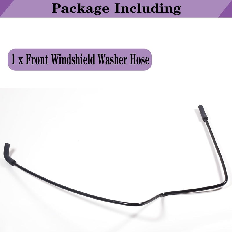 LYNSHINE 12487672 Front Windshield washer line for GMC Sierra 1500 2500 3500 Yukon Xl Chevy Avalanche Suburban Tahoe Silverado Hose 1999 2000 2002 2003 2004-2007 924-251 2.4 3.5 3.6 4.3 4.8 5.3 6.0 6.6 8.1 - Image 4